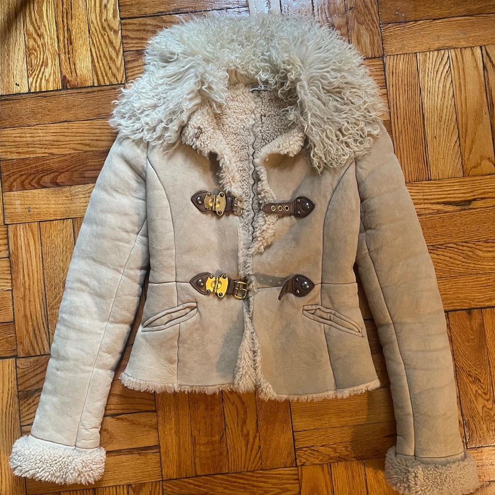 Miu Miu Shearling Jacket